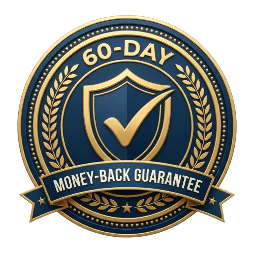 60-day money-back guarantee